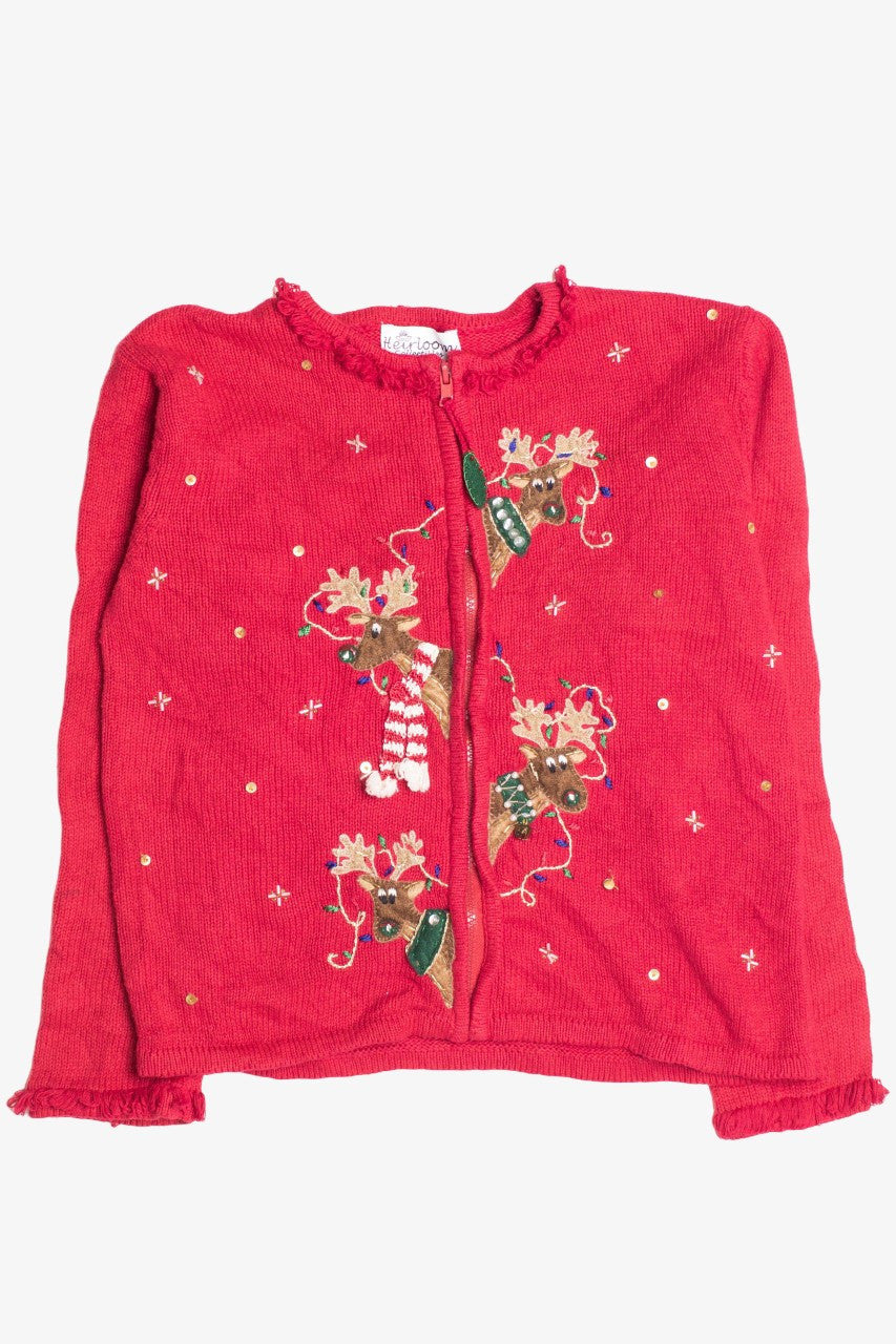 Red Ugly Christmas Cardigan 61042