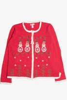 Red Ugly Christmas Cardigan 61047