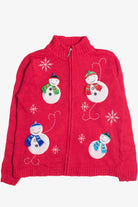 Red Ugly Christmas Cardigan 61050