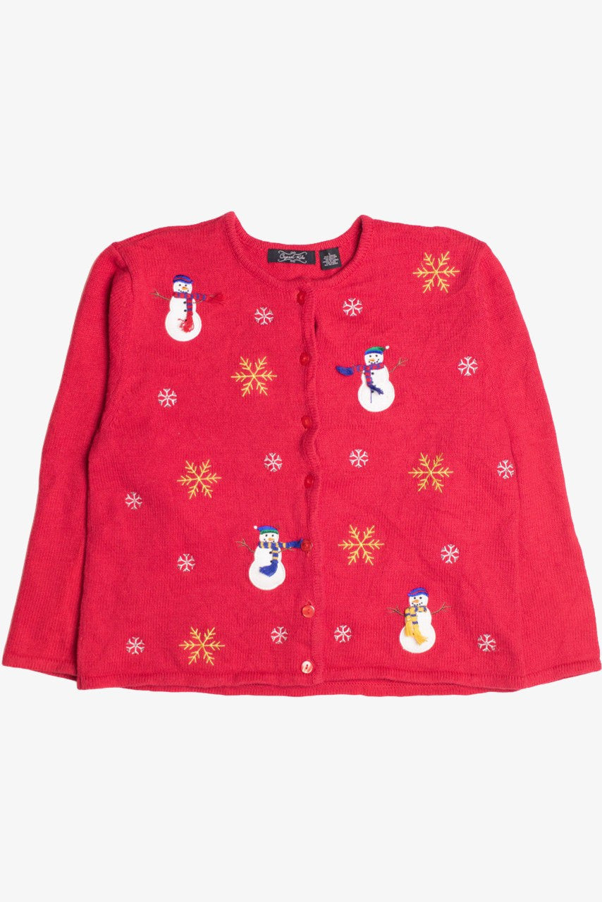 Red Ugly Christmas Cardigan 61052