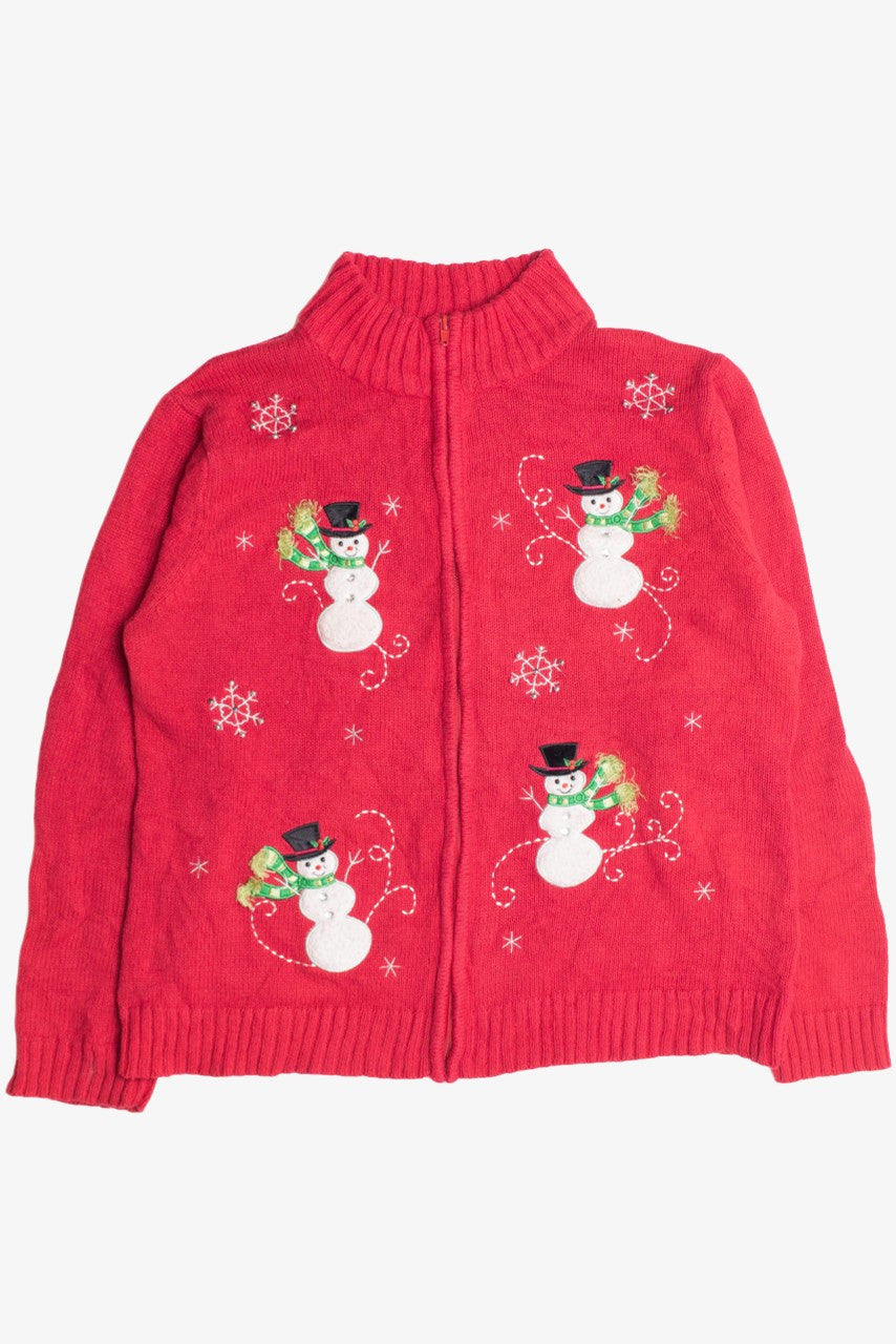 Red Ugly Christmas Cardigan 61055