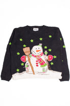 Black Ugly Christmas Pullover 61062