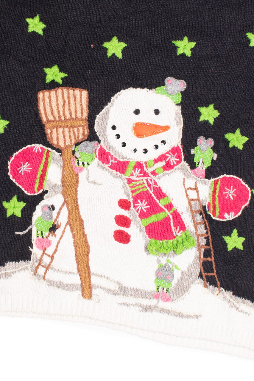 Black Ugly Christmas Pullover 61062
