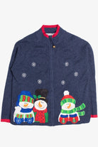 Blue Ugly Christmas Cardigan 61063