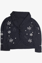 Black Ugly Christmas Cardigan 61064