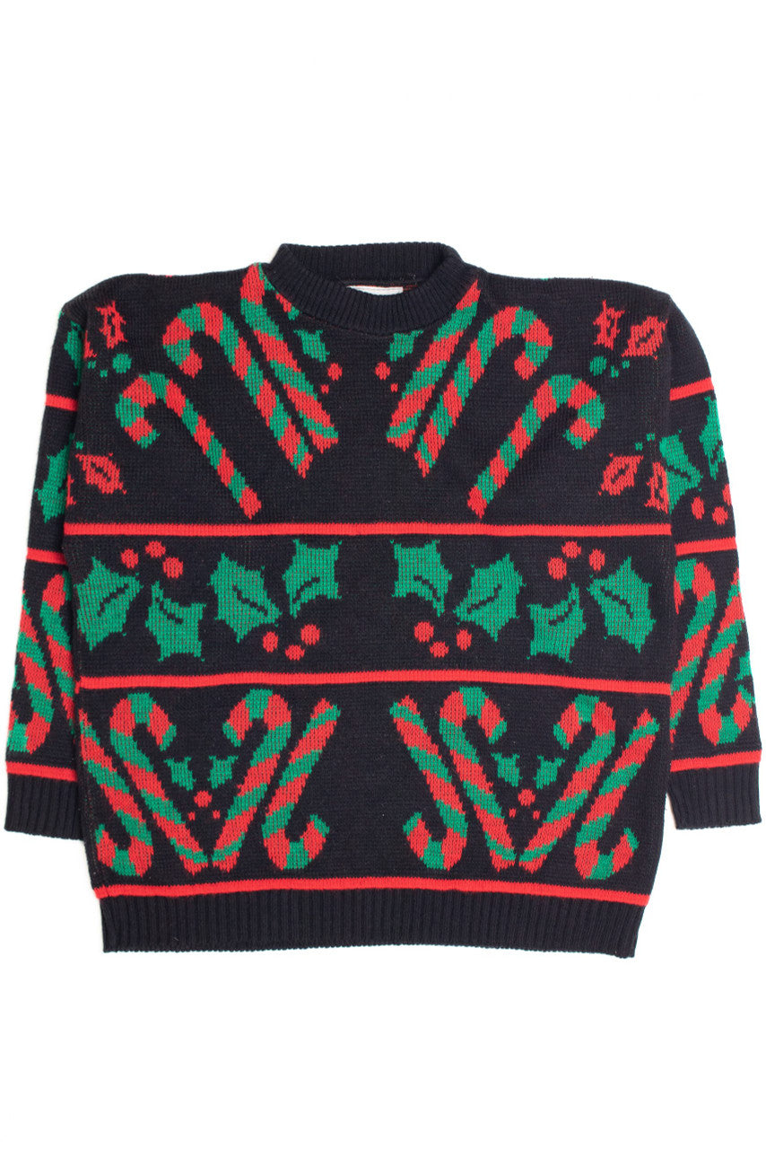 Black Ugly Christmas Pullover 61070
