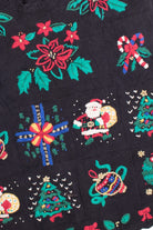 Black Ugly Christmas Pullover 61073