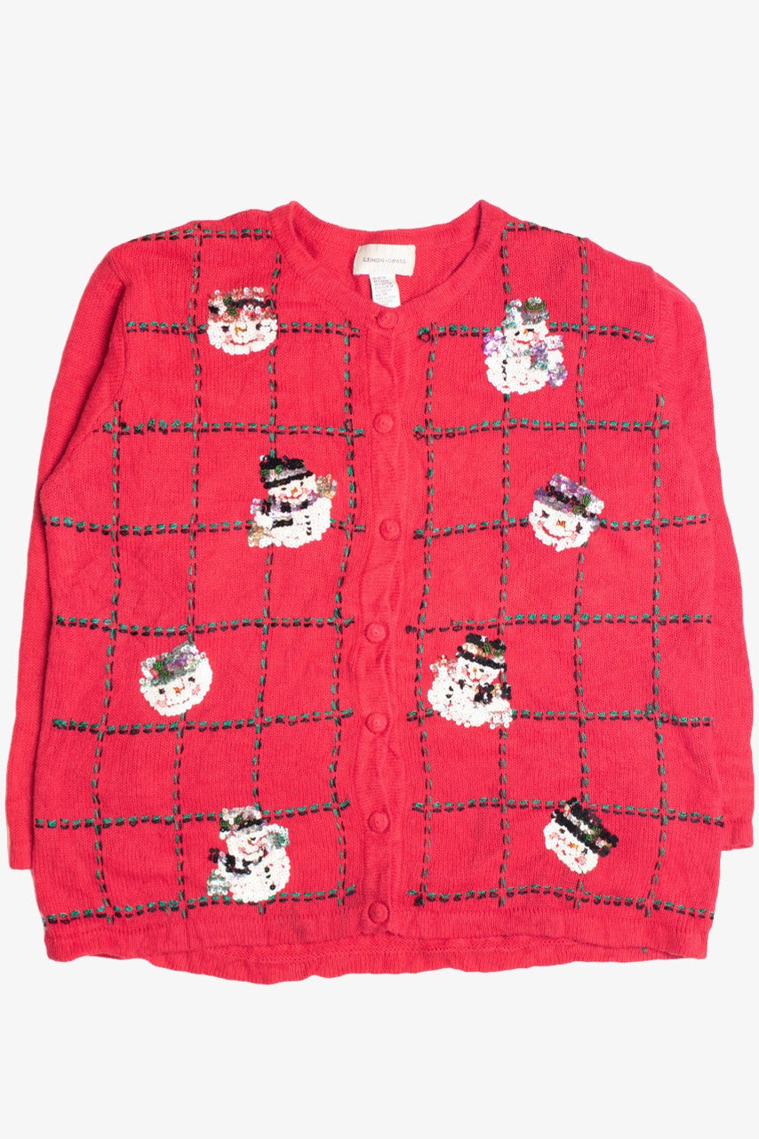 Red Ugly Christmas Cardigan 61081