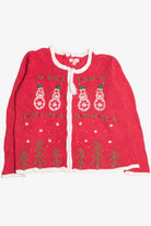 Red Ugly Christmas Cardigan 61084