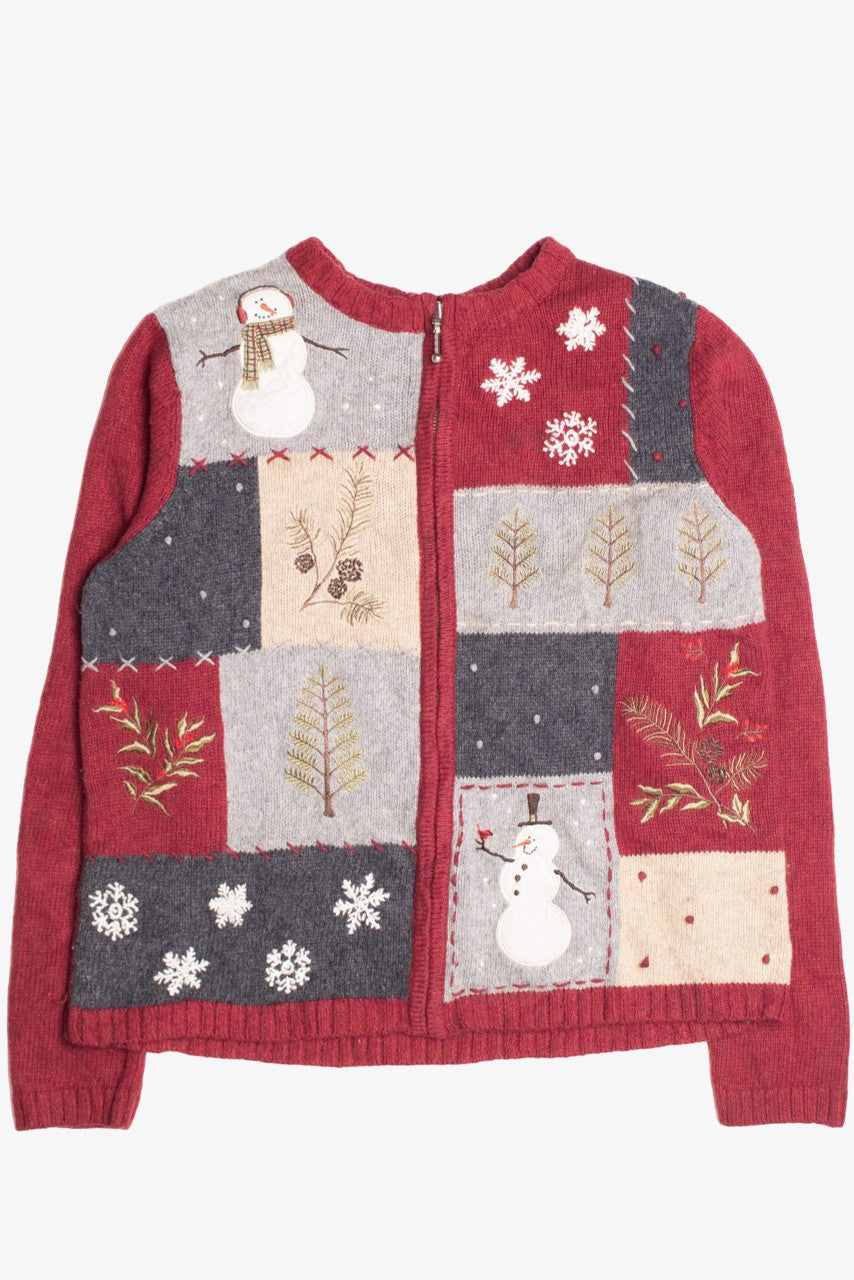 Red Ugly Christmas Cardigan 61088