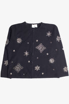 Black Ugly Christmas Cardigan 61092