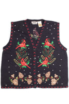 Black Ugly Christmas Vest 61108