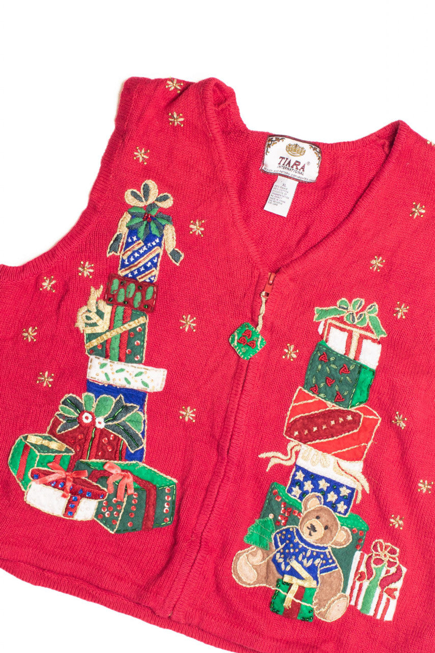 Red Ugly Christmas Vest 61113