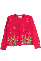 Red Ugly Christmas Cardigan 61114