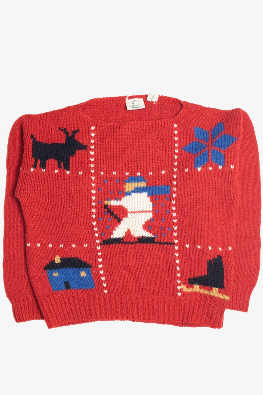 Red Ugly Christmas Pullover 61124