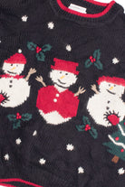 Black Ugly Christmas Pullover 61126