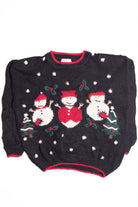 Black Ugly Christmas Pullover 61126