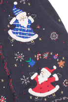 Black Ugly Christmas Cardigan 61128