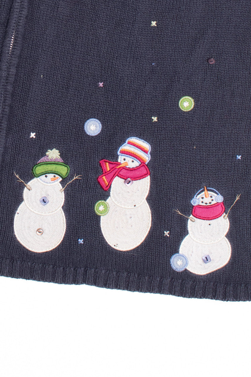 Blue Ugly Christmas Vest 61133