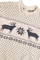 Ugly Brown and Green Christmas Pullover 61138