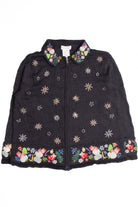 Black Ugly Christmas Cardigan 61139