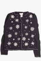 Black Ugly Christmas Cardigan 61141