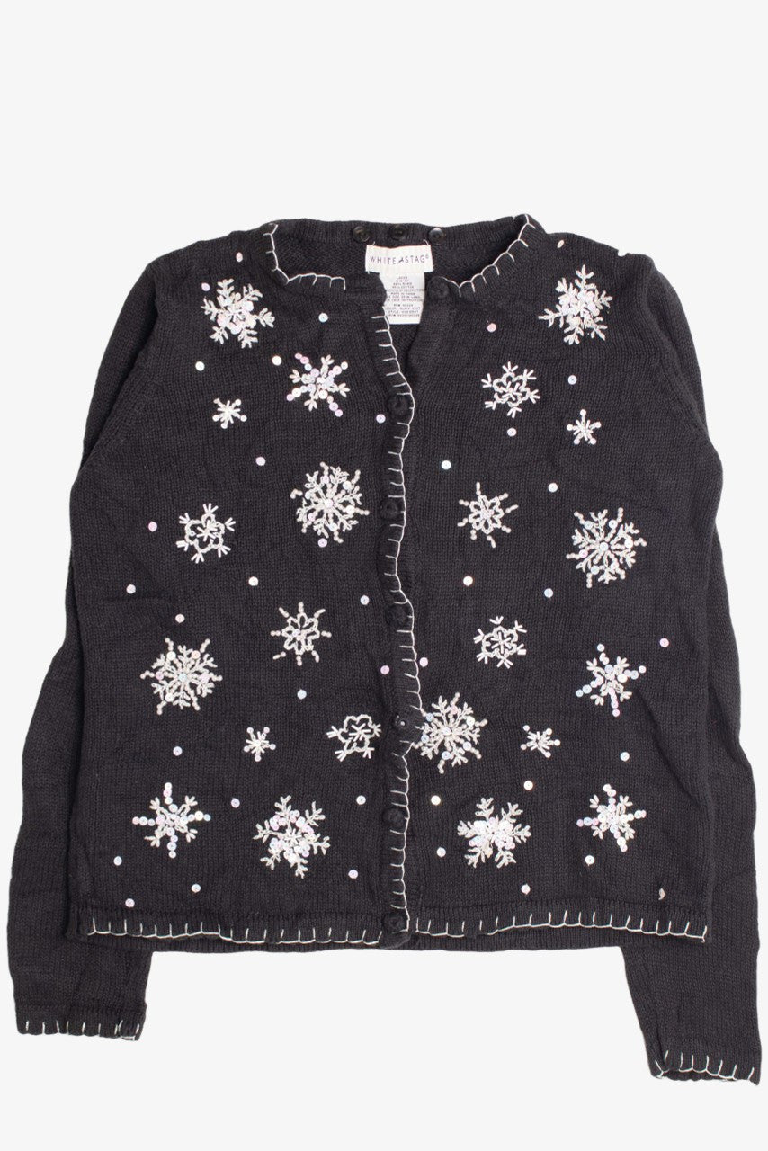 Black Ugly Christmas Cardigan 61141