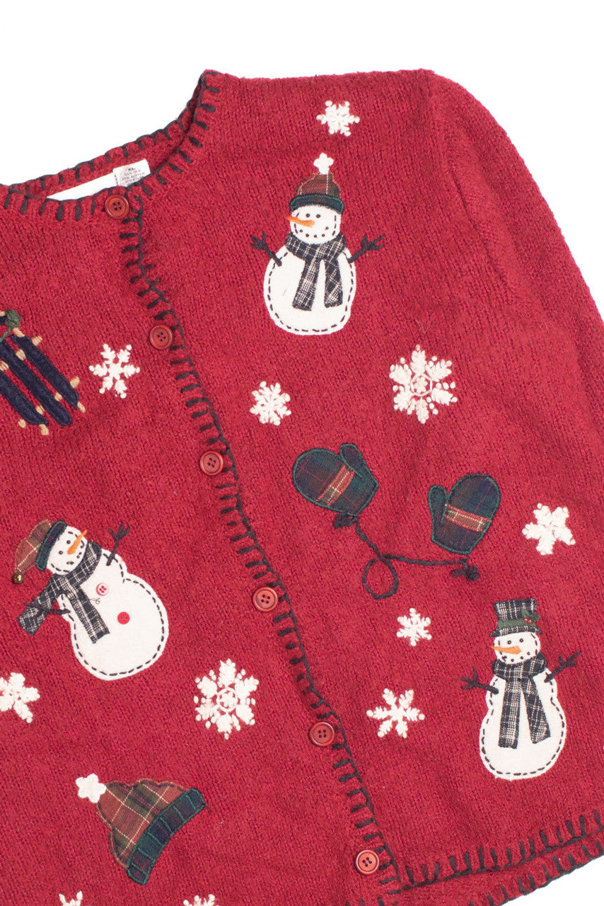Red Ugly Christmas Cardigan 61144