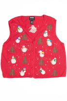 Red Ugly Christmas Vest 61147