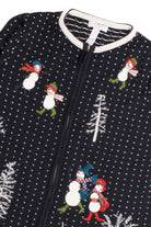 Black Ugly Christmas Cardigan 61151