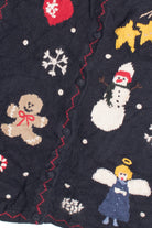 Black Ugly Christmas Vest 61154