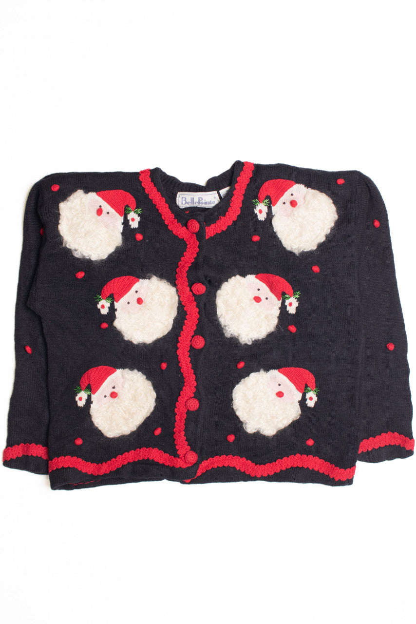 Black Ugly Christmas Cardigan 61157