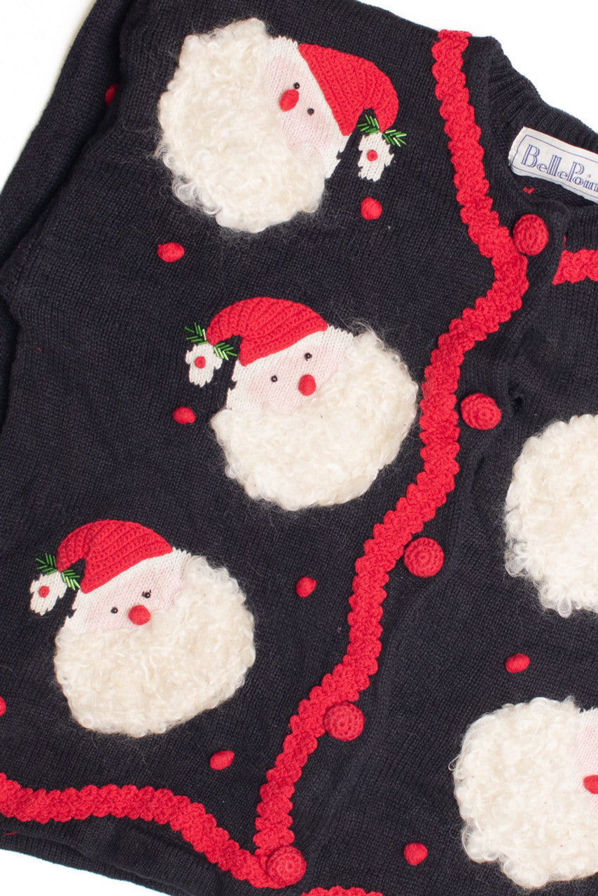 Black Ugly Christmas Cardigan 61157