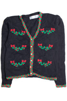 Black Ugly Christmas Cardigan 61161