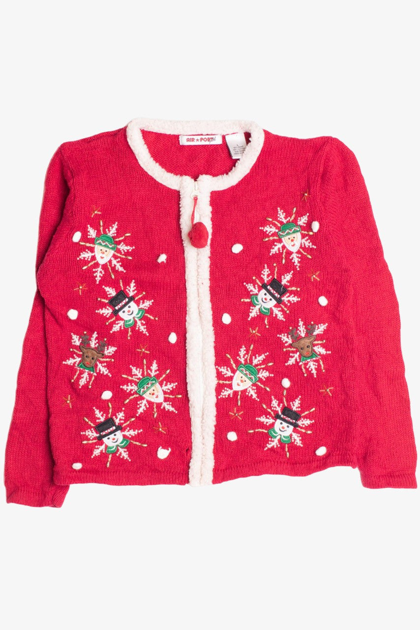 Red Ugly Christmas Cardigan 61164