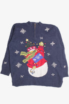Blue Ugly Christmas Pullover 61165