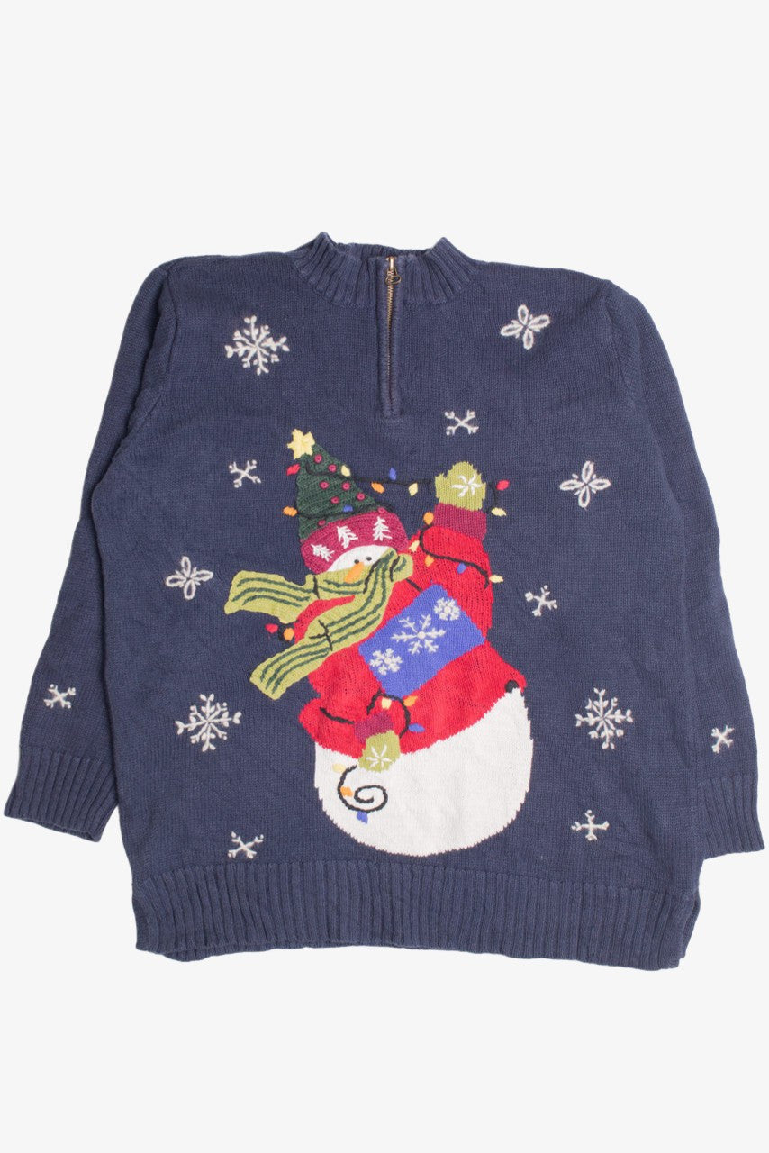 Blue Ugly Christmas Pullover 61165