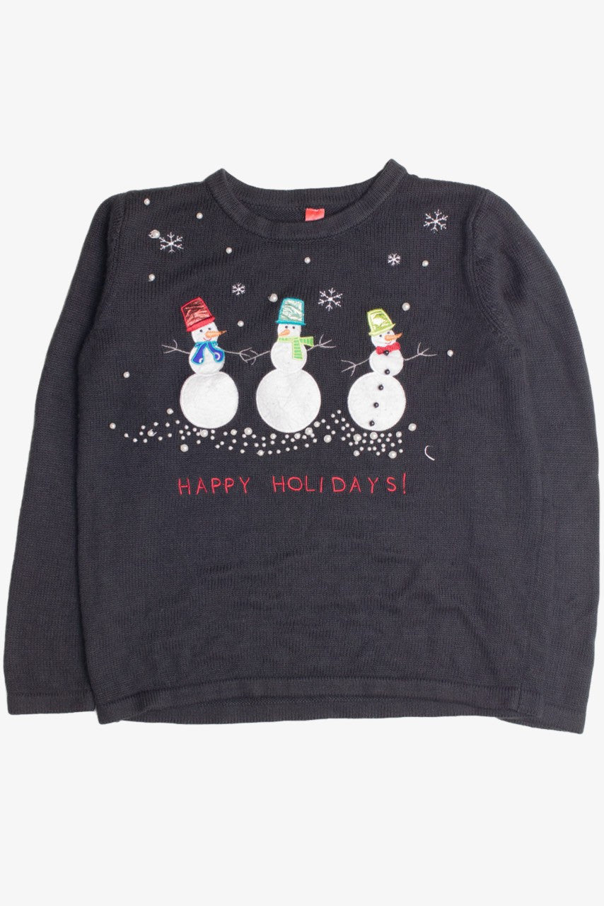 Black Ugly Christmas Pullover 61169