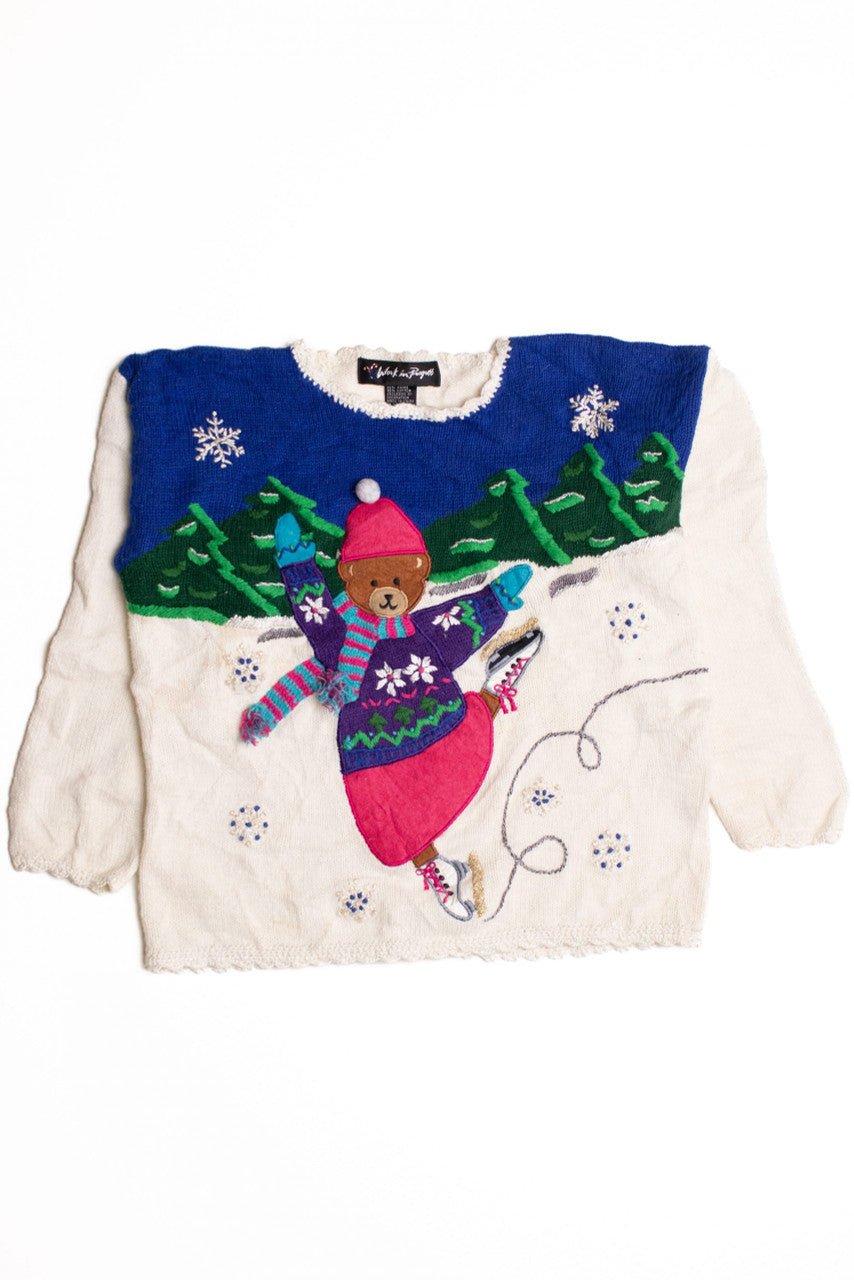 White Ugly Christmas Pullover 61172
