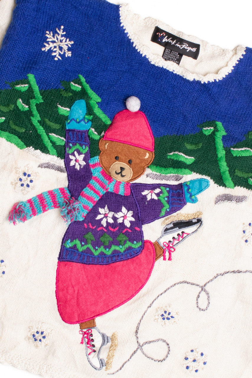 White Ugly Christmas Pullover 61172