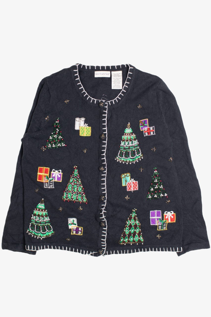 Black Ugly Christmas Cardigan 61184