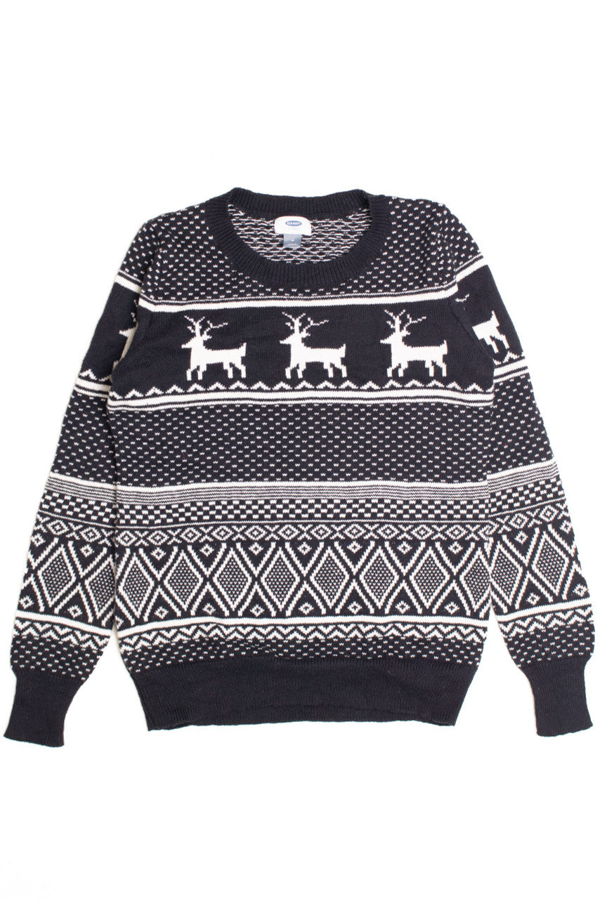 Black Ugly Christmas Pullover 61199