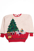 White Ugly Christmas Pullover 61205