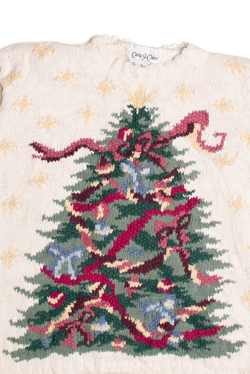 White Ugly Christmas Pullover 61206