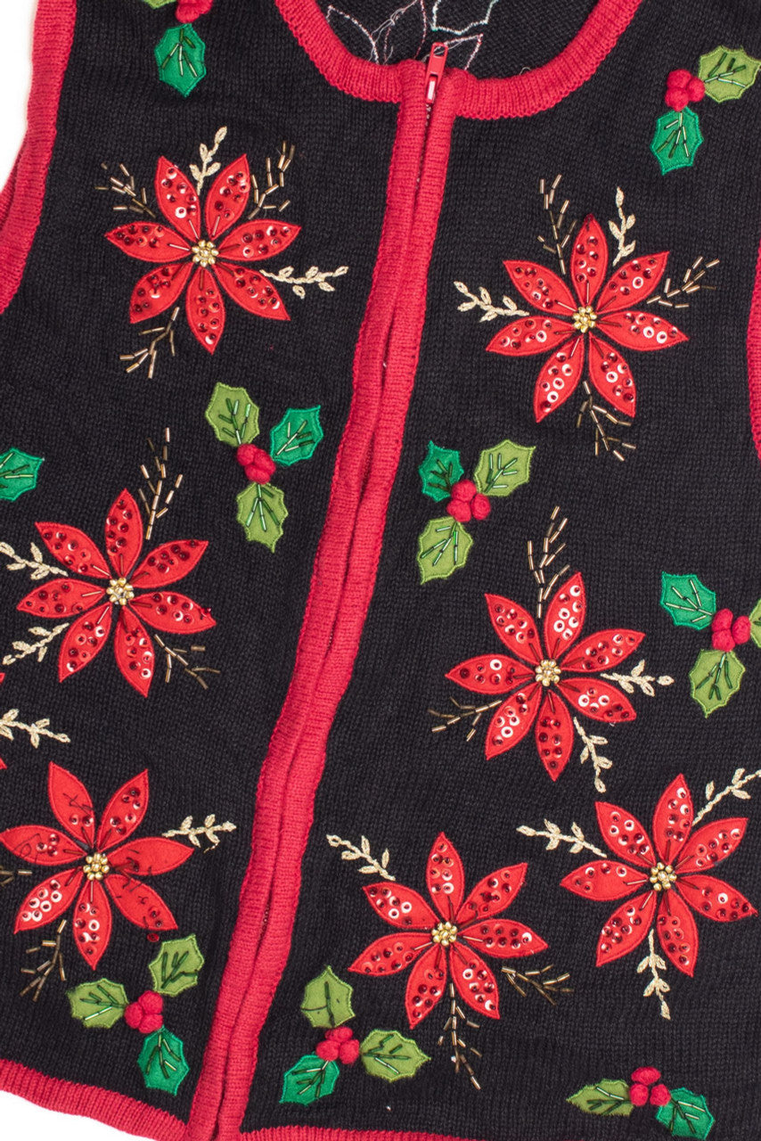 Black Ugly Christmas Vest 61215
