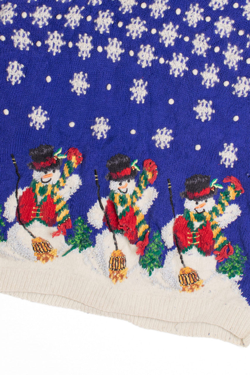 Blue Ugly Christmas Pullover 61219