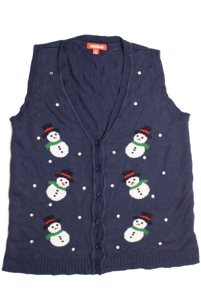Blue Ugly Christmas Vest 61220