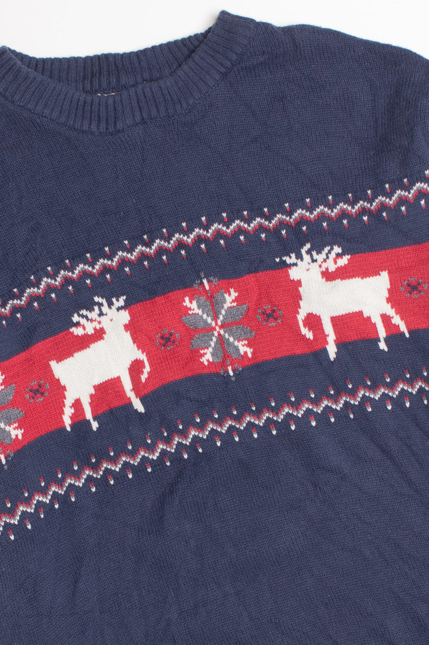Blue Ugly Christmas Pullover 61221