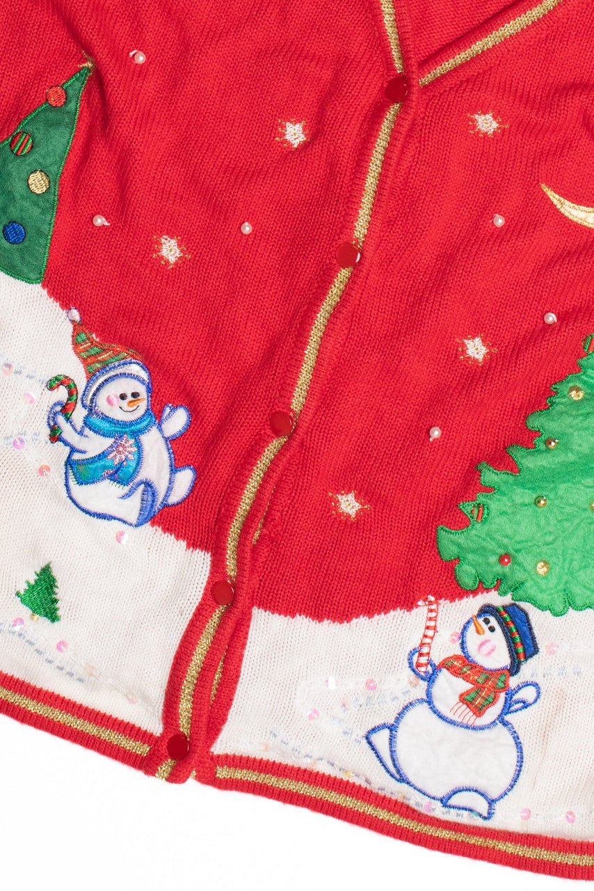 Red Ugly Christmas Vest 61223
