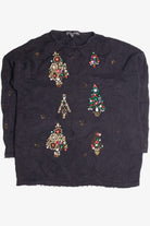 Black Ugly Christmas Pullover 61224